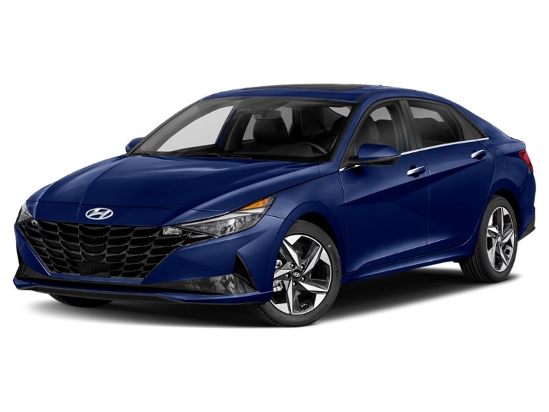 2023 Hyundai Elantra Luxury IVT Intense Blue  Shot 4