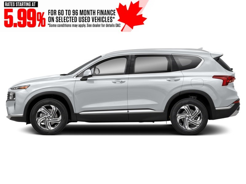 2022 Hyundai Santa Fe Preferred AWD Quartz White  Shot 5