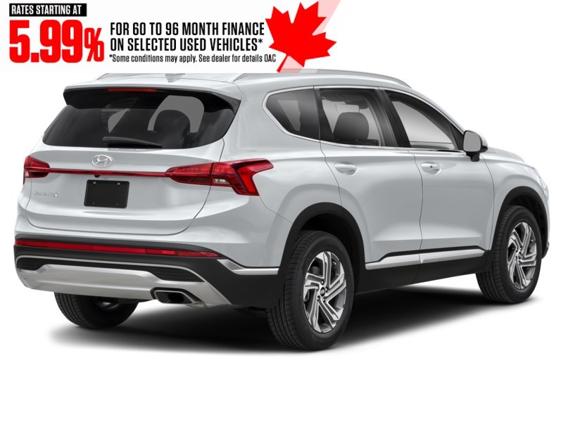 2022 Hyundai Santa Fe Preferred AWD Quartz White  Shot 2