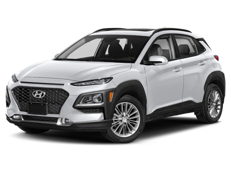 2020 Hyundai Kona 2.0L Luxury AWD Chalk White  Shot 4