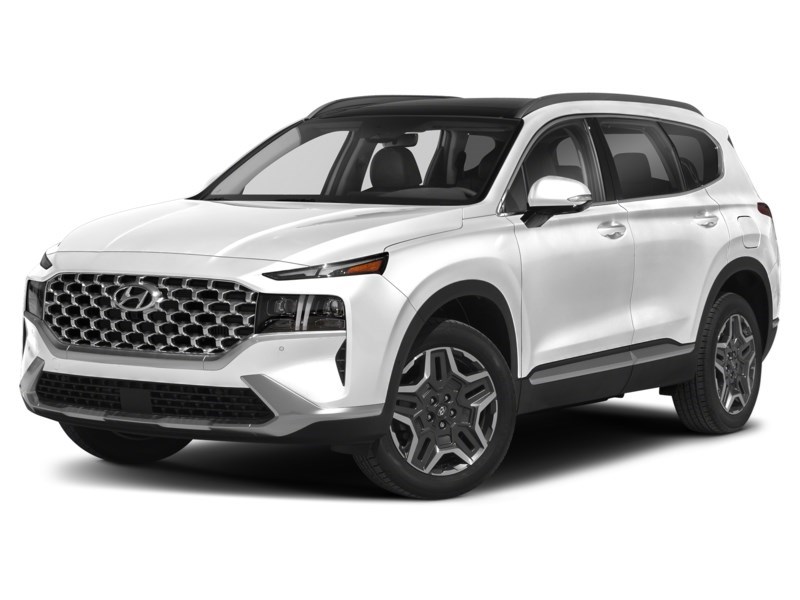 2023 Hyundai Santa Fe HEV Luxury AWD White Cream  Shot 20