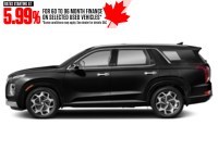 2022 Hyundai Palisade Ultimate Calligraphy 7-Passenger AWD Abyss Black  Shot 3