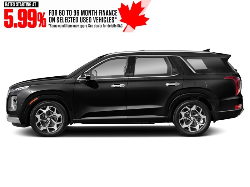 2022 Hyundai Palisade Ultimate Calligraphy 7-Passenger AWD Abyss Black  Shot 5