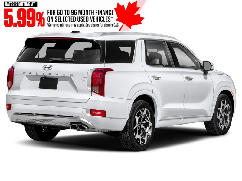 2021 Hyundai Palisade Ultimate Calligraphy 7-Passenger AWD Hyper White  Shot 6
