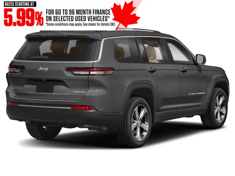 2022 Jeep Grand Cherokee L Limited 4x4 Baltic Grey Metallic  Shot 6