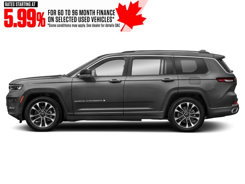 2021 Jeep Grand Cherokee L Overland 4x4 Baltic Grey Metallic  Shot 5