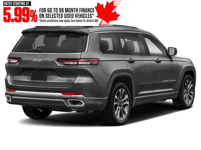 2021 Jeep Grand Cherokee L Overland 4x4 Baltic Grey Metallic  Shot 2