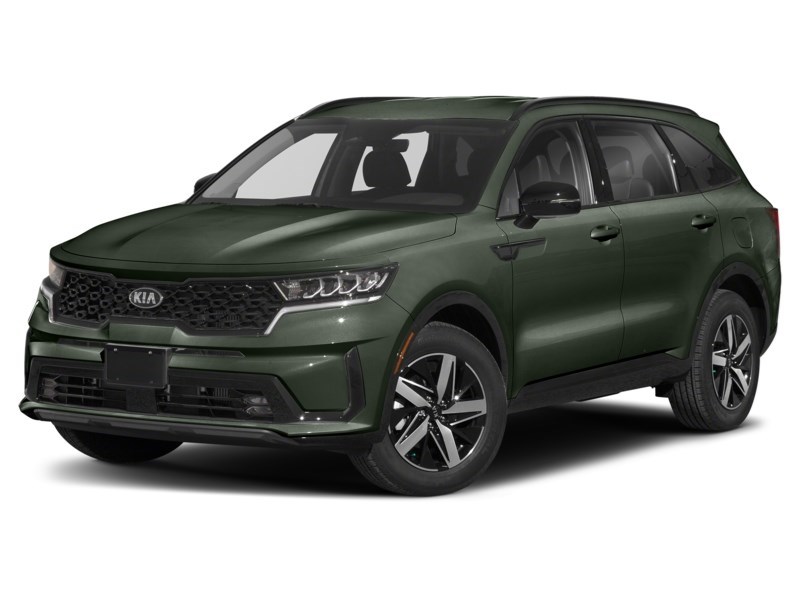 2021 Kia Sorento X-Line AWD Aruba Stone Green  Shot 1