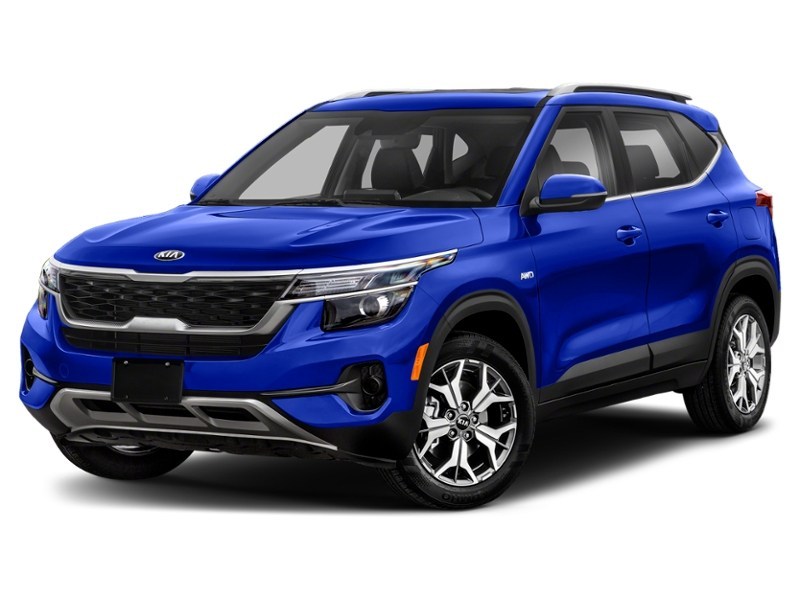 2021 Kia Seltos EX AWD Neptune Blue  Shot 7