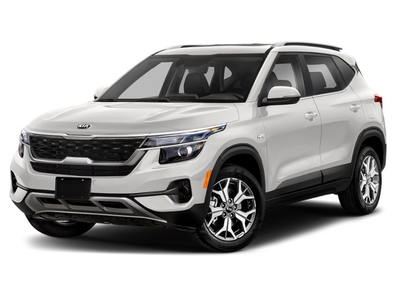 2021 Kia Seltos EX AWD Snow White Pearl  Shot 1