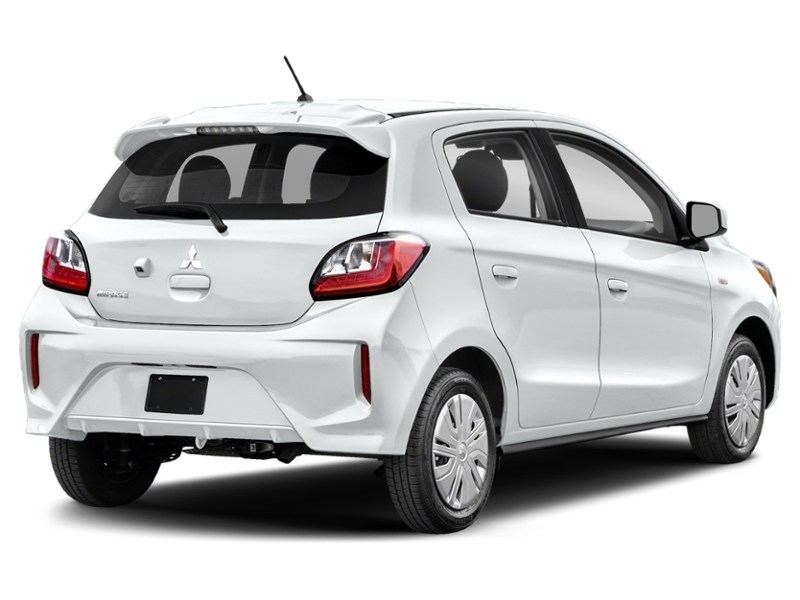 2023 Mitsubishi Mirage ES CVT White Diamond  Shot 2