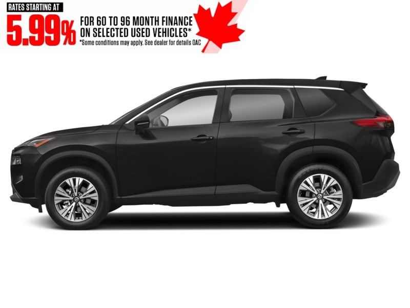 2023 Nissan Rogue AWD SV Moonroof Super Black  Shot 5