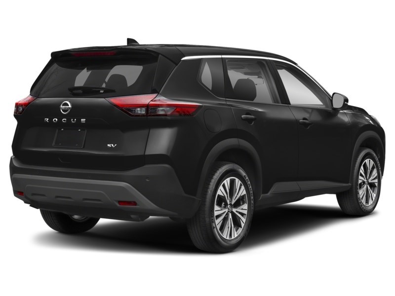 2021 Nissan Rogue AWD SV Super Black  Shot 2