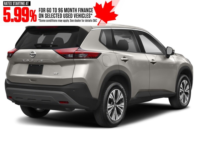 2023 Nissan Rogue AWD SV Moonroof Champagne Silver Metallic  Shot 32
