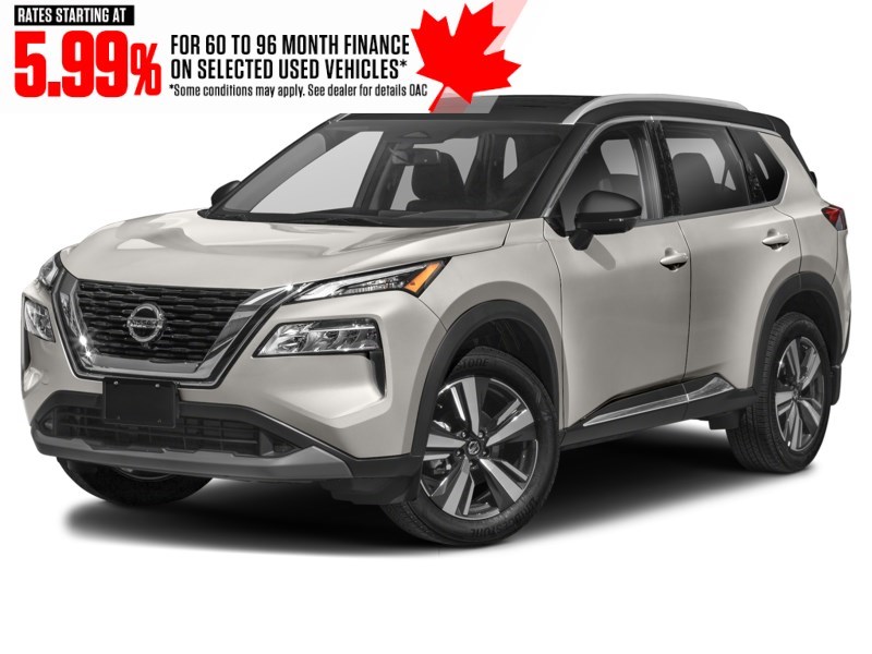 2023 Nissan Rogue AWD SL Champagne Silver 2-Tone Metallic  Shot 11