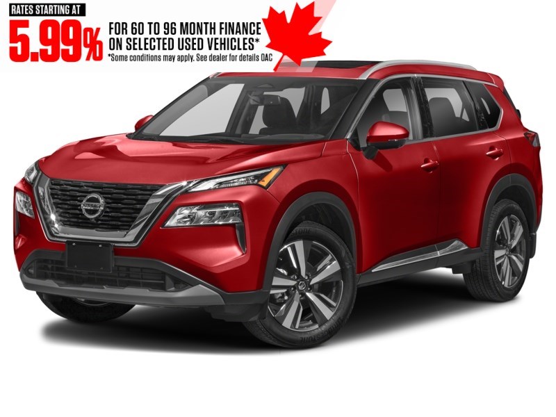 2023 Nissan Rogue AWD SL Scarlet Ember Pearl Metallic  Shot 25