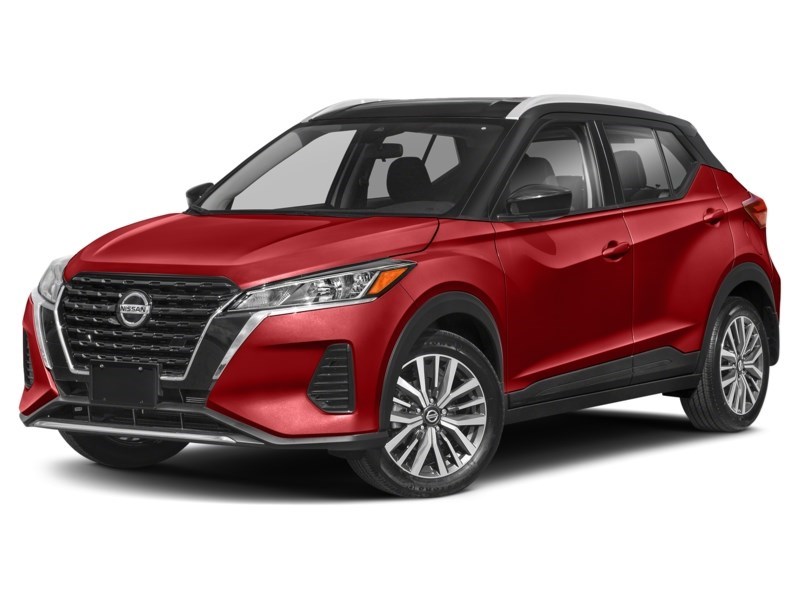 2021 Nissan Kicks SV FWD Scarlet Ember Tricoat/Super Black  Shot 4