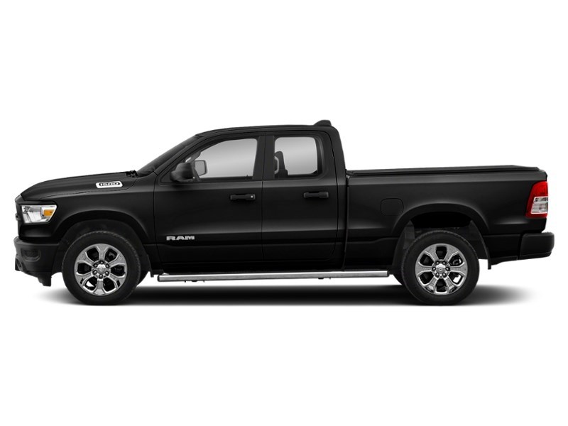 2022 RAM 1500 Tradesman 4x4 Quad Cab 6'4" Box Diamond Black Crystal Pearlcoat  Shot 5