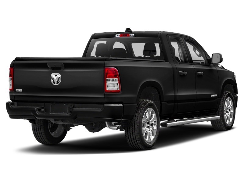 2022 RAM 1500 Tradesman 4x4 Quad Cab 6'4" Box Diamond Black Crystal Pearlcoat  Shot 2