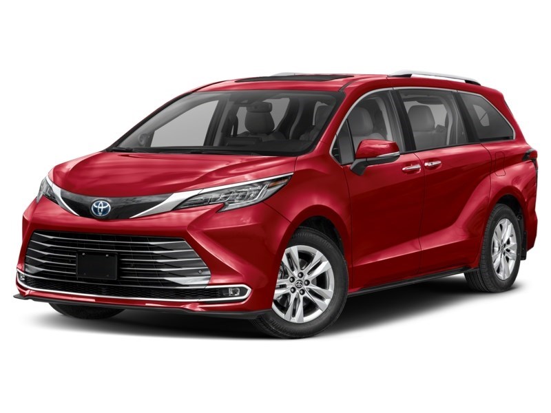 2021 Toyota Sienna Limited 7-Passenger AWD Ruby Flare Pearl  Shot 4