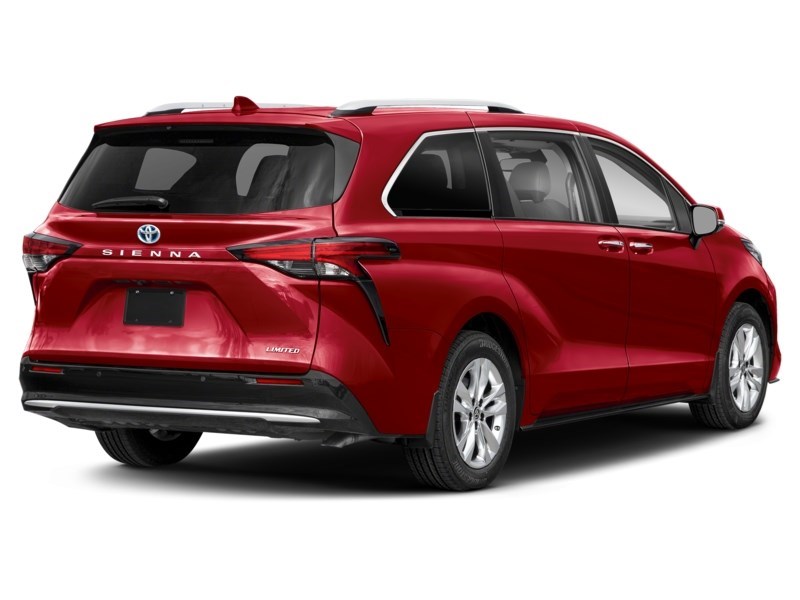 2021 Toyota Sienna Limited 7-Passenger AWD Ruby Flare Pearl  Shot 2