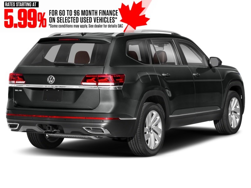 2022 Volkswagen Atlas Highline 3.6 FSI 4MOTION Deep Black Pearl  Shot 6