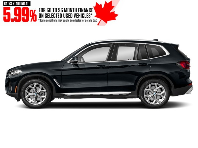2022 BMW X3 xDrive30i Sports Activity Vehicle Carbon Black Metallic  Shot 11