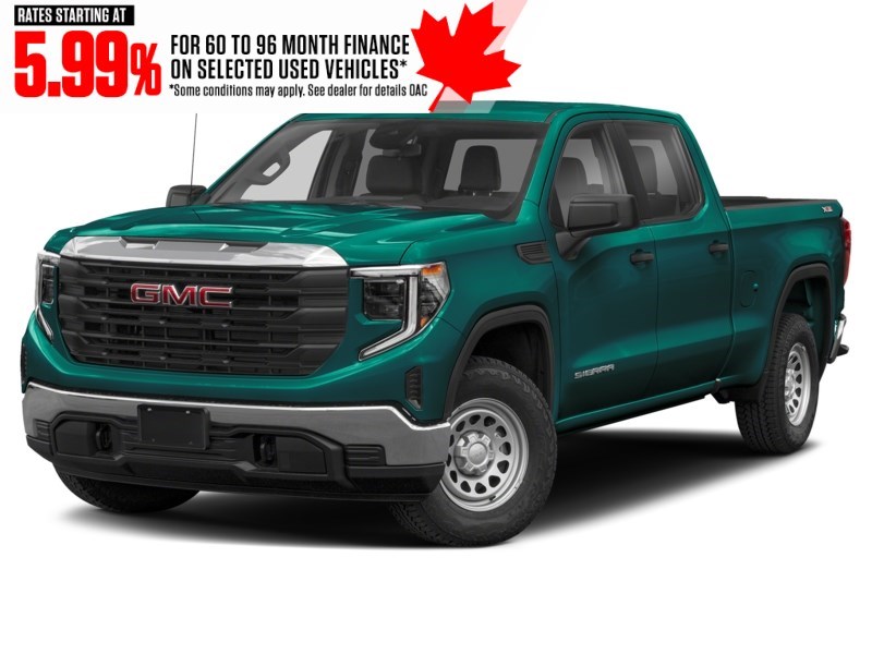 2022 GMC Sierra 1500 4WD Crew Cab 147" SLE Woodland Green  Shot 13