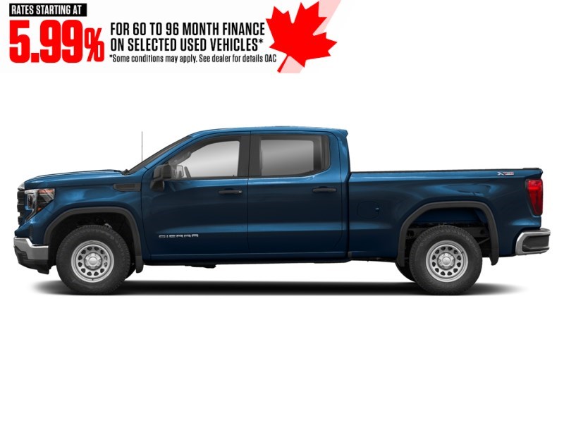 2022 GMC Sierra 1500 4WD Crew Cab 147" SLE Pacific Blue Metallic  Shot 42