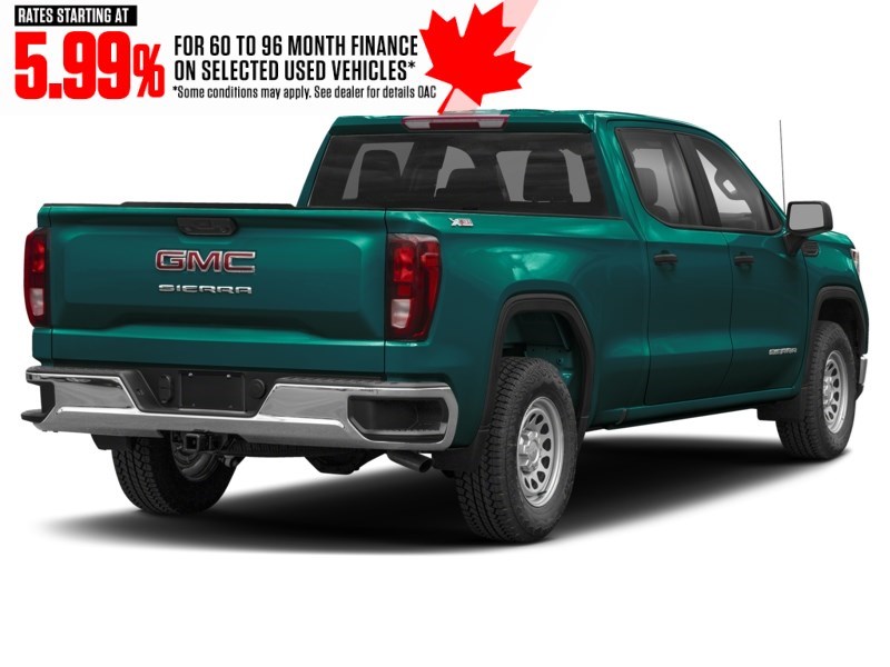 2022 GMC Sierra 1500 4WD Crew Cab 147" SLE Woodland Green  Shot 18
