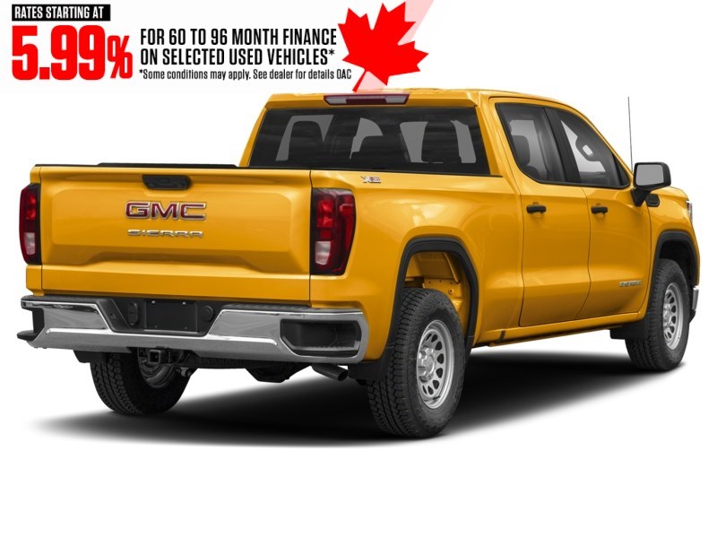 2022 GMC Sierra 1500 4WD Crew Cab 147" SLE Wheatland Yellow  Shot 24