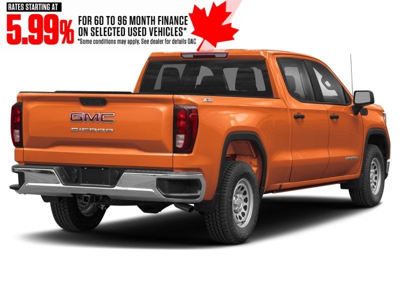2022 GMC Sierra 1500 4WD Crew Cab 147" SLE Tangier Orange  Shot 30