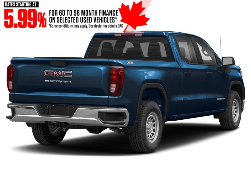2022 GMC Sierra 1500 4WD Crew Cab 147" SLE Pacific Blue Metallic  Shot 39