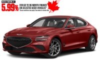 2022 Genesis G70 2.0T Advanced AWD Cavendish Red  Shot 22