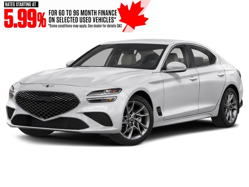 2022 Genesis G70 2.0T Advanced AWD Uyuni White  Shot 37