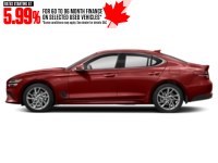 2022 Genesis G70 2.0T Advanced AWD Cavendish Red  Shot 23