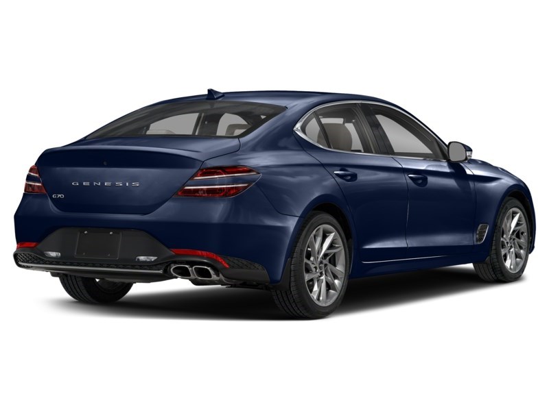 2023 Genesis G70 2.0T Prestige Capri Blue  Shot 2