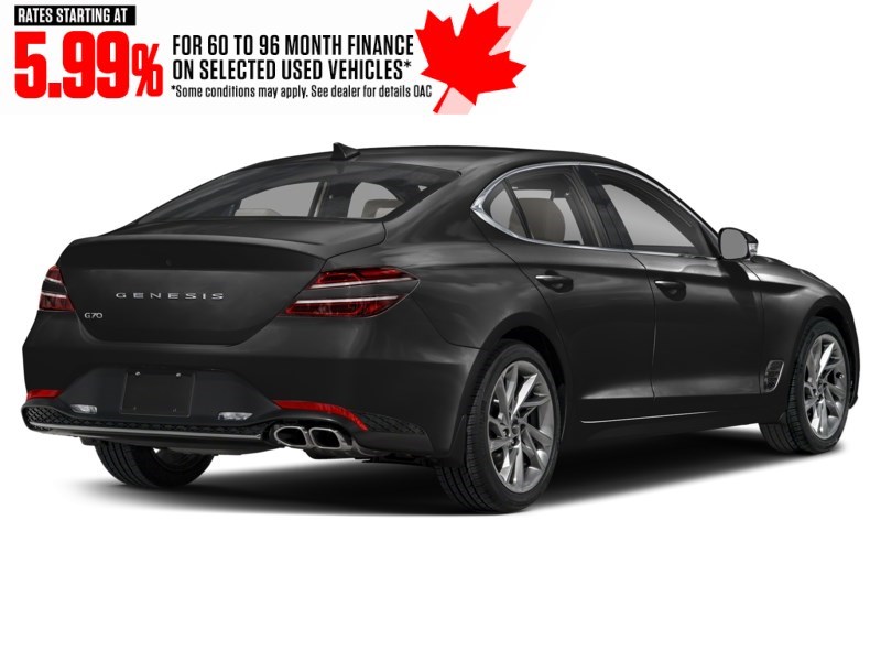 2022 Genesis G70 2.0T Advanced AWD Vik Black  Shot 18