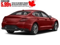 2022 Genesis G70 2.0T Advanced AWD Cavendish Red  Shot 20
