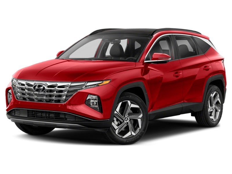 2022 Hyundai Tucson Hybrid Ultimate AWD Crimson Red  Shot 4