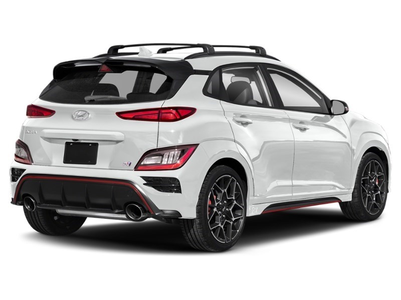 2022 Hyundai Kona N 2.0T FWD Atlas White  Shot 2