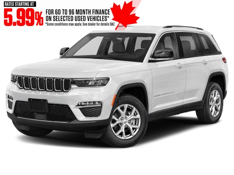 2024 Jeep Grand Cherokee Limited 4x4 Bright White  Shot 4