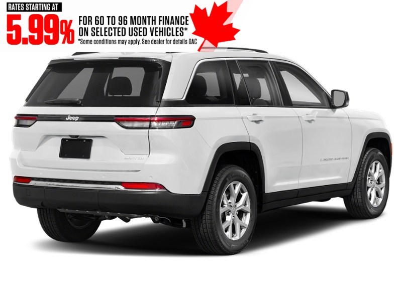 2024 Jeep Grand Cherokee Limited 4x4 Bright White  Shot 6