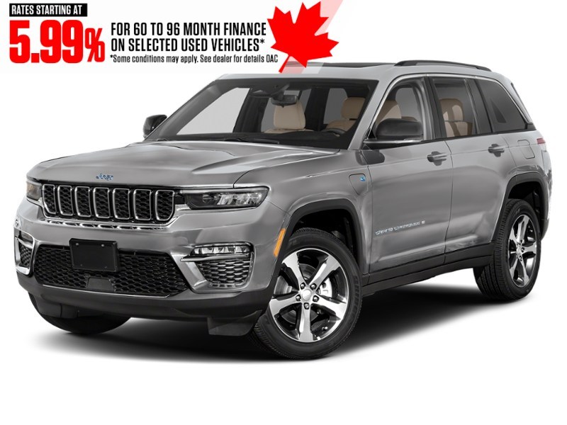 2023 Jeep Grand Cherokee 4xe 4x4 Silver Zynith  Shot 26