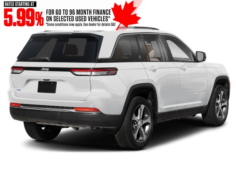 2023 Jeep Grand Cherokee 4xe 4x4 Bright White  Shot 37