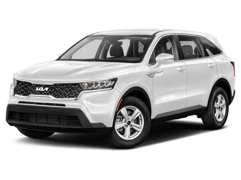 2022 Kia Sorento LX Premium AWD Glacial White Pearl  Shot 4