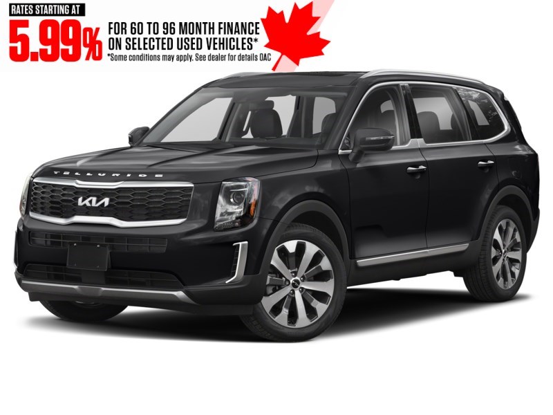 2022 Kia Telluride Nightsky AWD Ebony Black  Shot 19