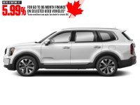 2022 Kia Telluride Nightsky AWD Glacial White Pearl  Shot 3