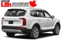 2022 Kia Telluride Nightsky AWD Glacial White Pearl  Shot 6