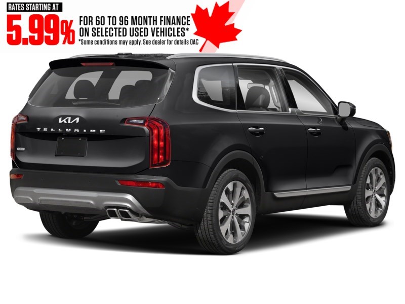 2022 Kia Telluride Nightsky AWD Ebony Black  Shot 24